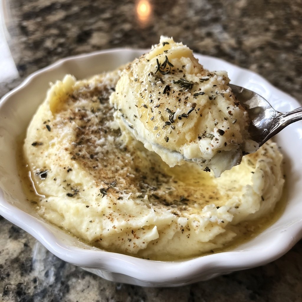 Romantic Truffle Mashed Potatoes