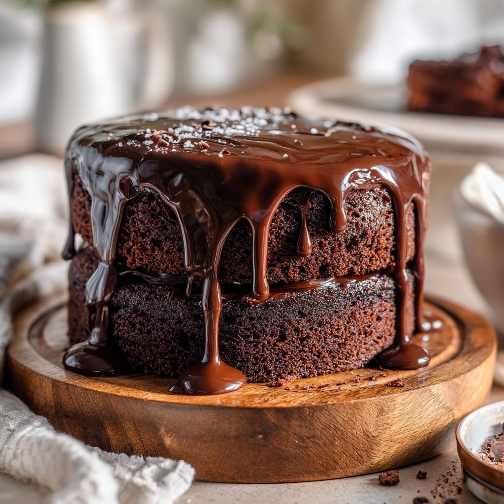 Chocolate Cake With Coffee Flavor