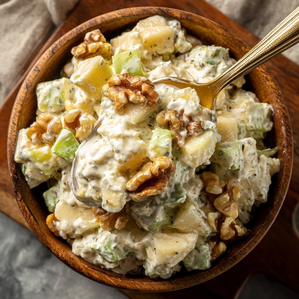 Creamy Celery Apple Salad