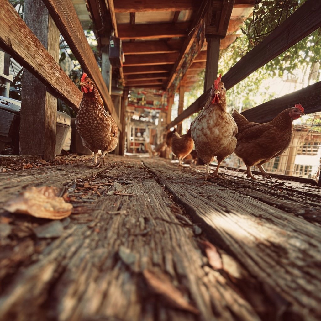 Covered Walkway Chicken Run