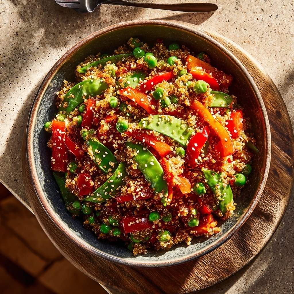 Vegetable Fried Quinoa