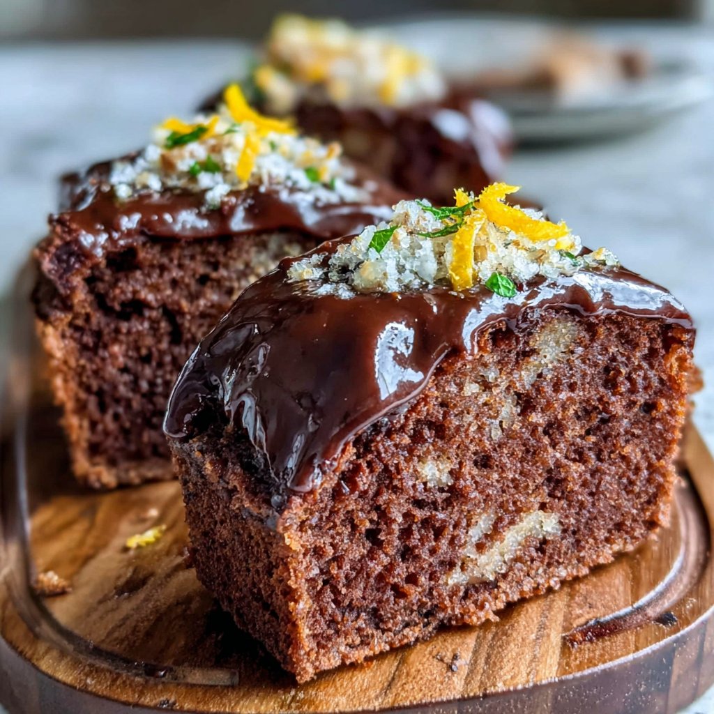 Chocolate Orange Snack Cake