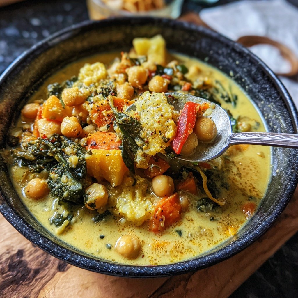 Jamaican Coconut Chickpea Stew