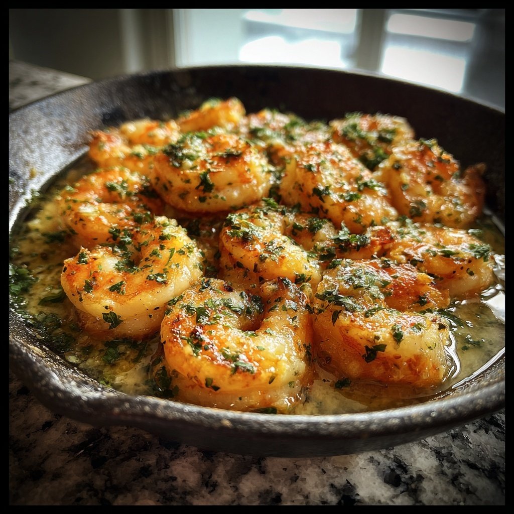Baked Garlic Shrimp