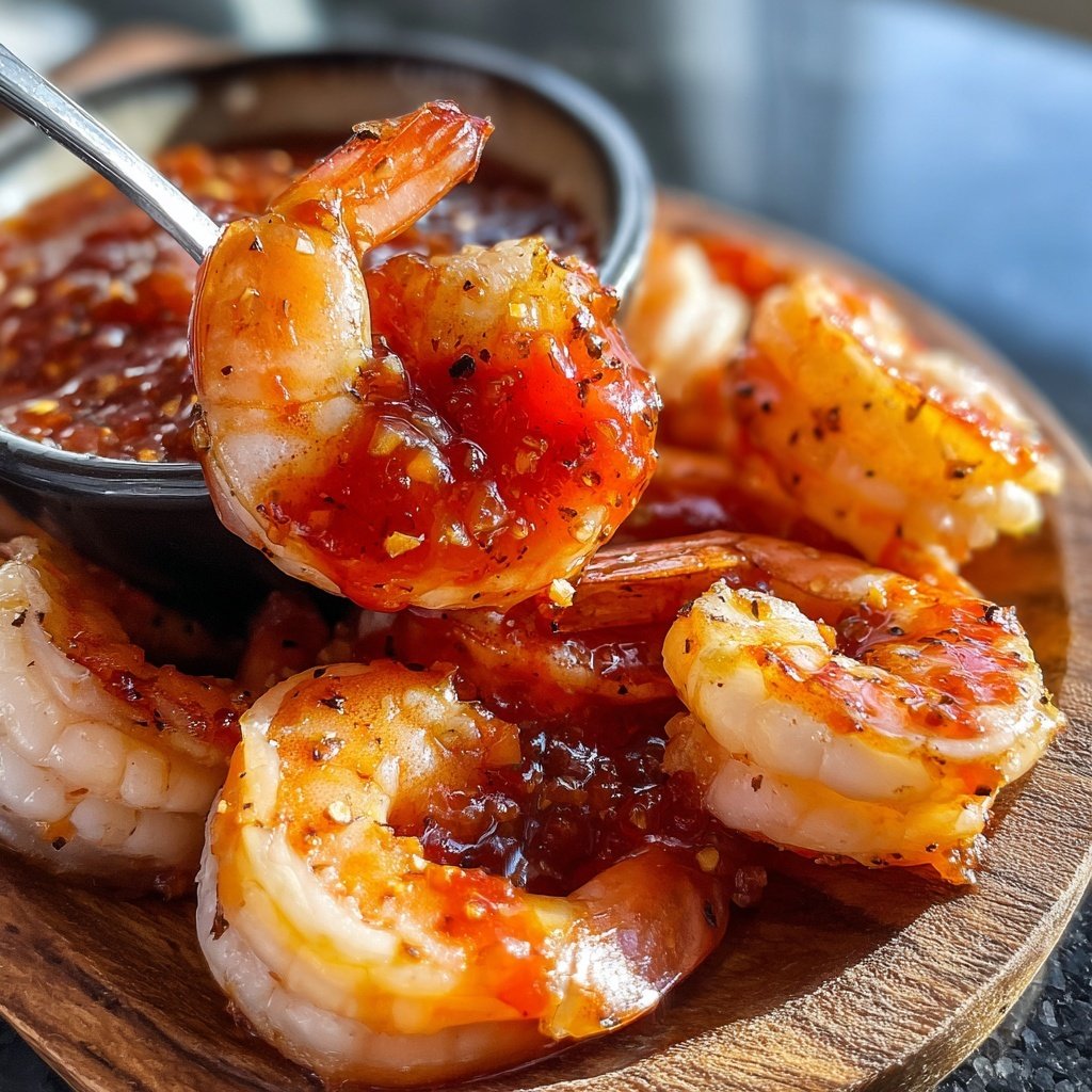 Shrimp Cocktail with Homemade Sauce