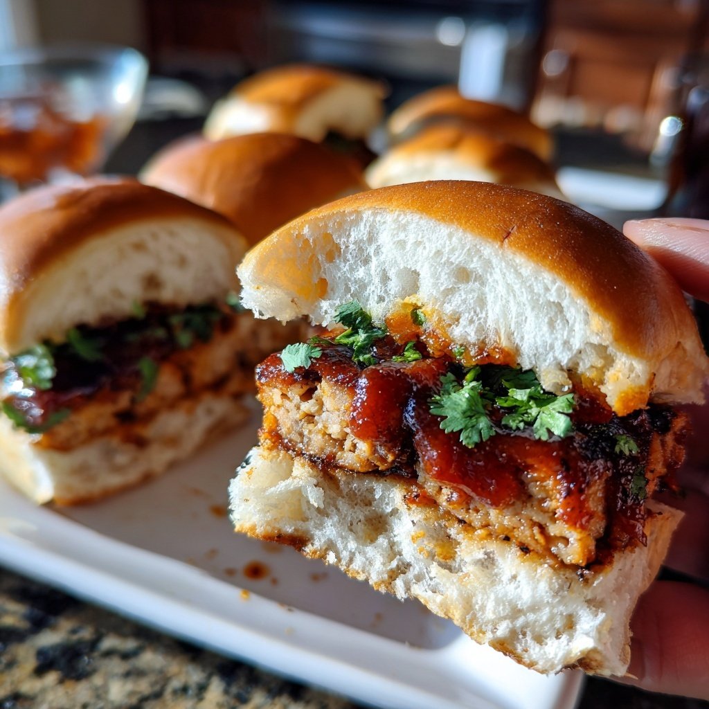 BBQ Tofu Sliders