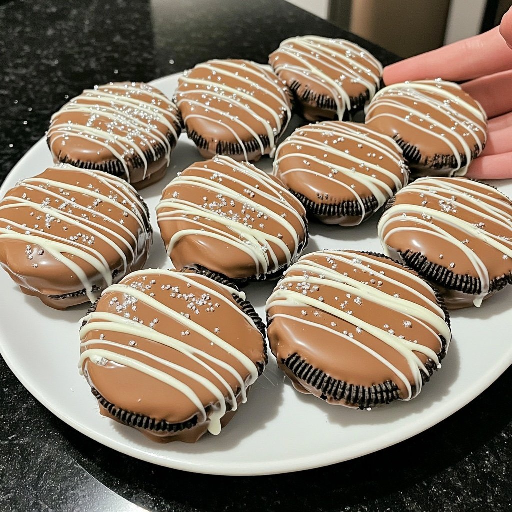 Valentines Treats Chocolate Covered Oreos