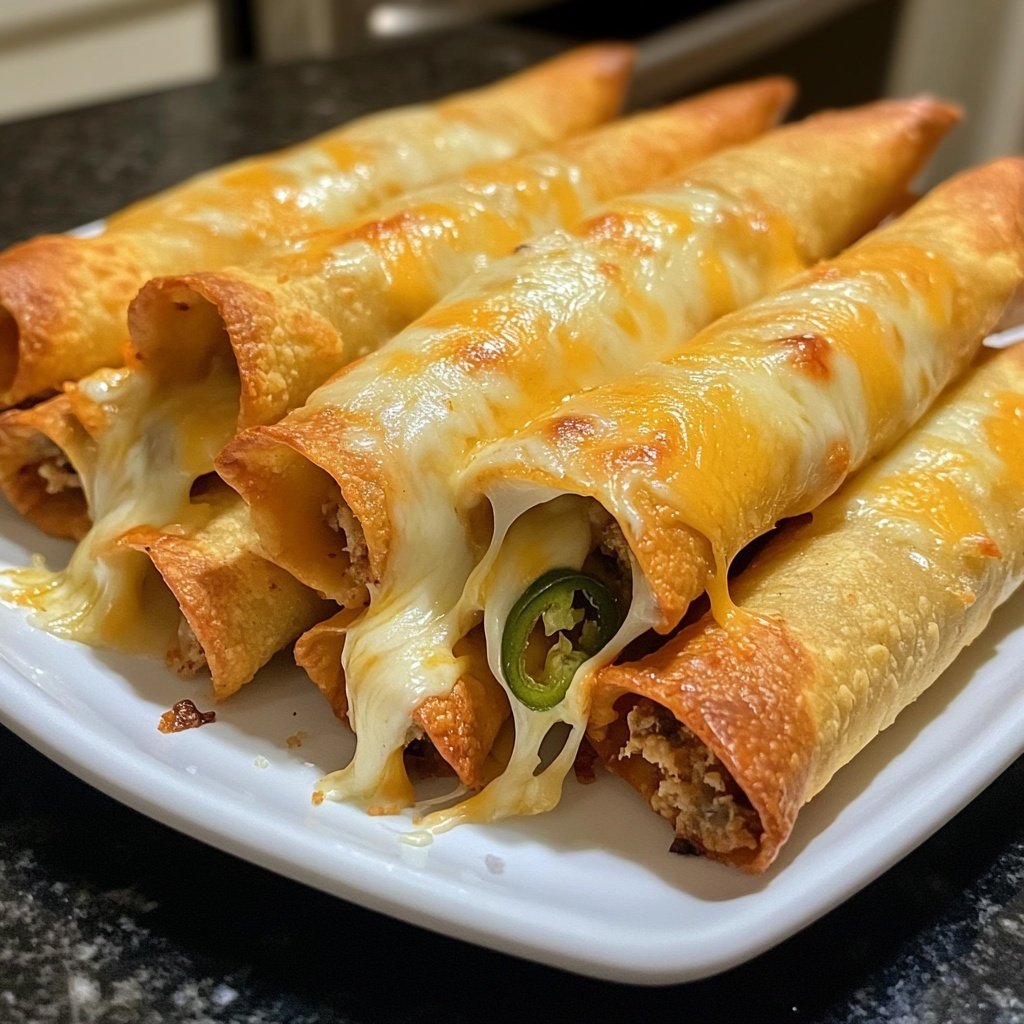 Super Bowl Party Food Baked Taquitos