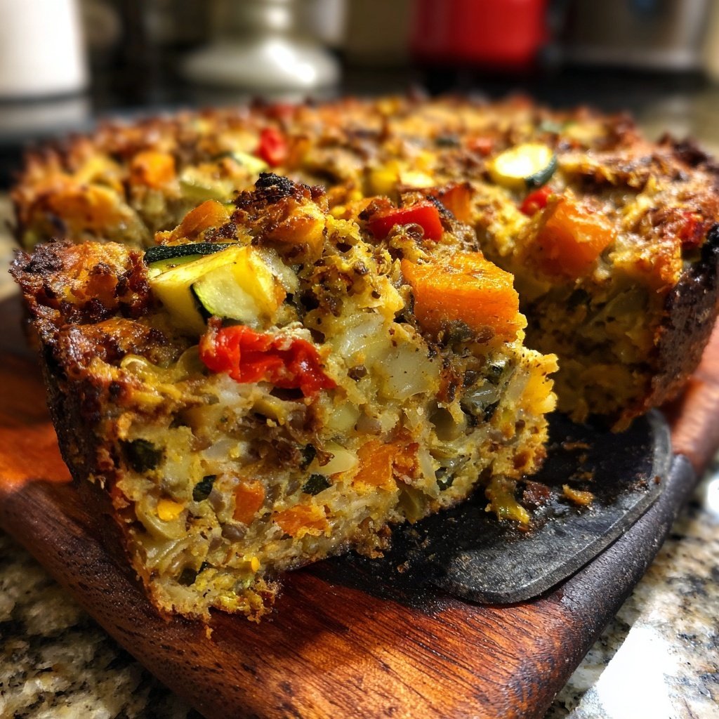 Sunday Roasted Vegetable Grain Bake