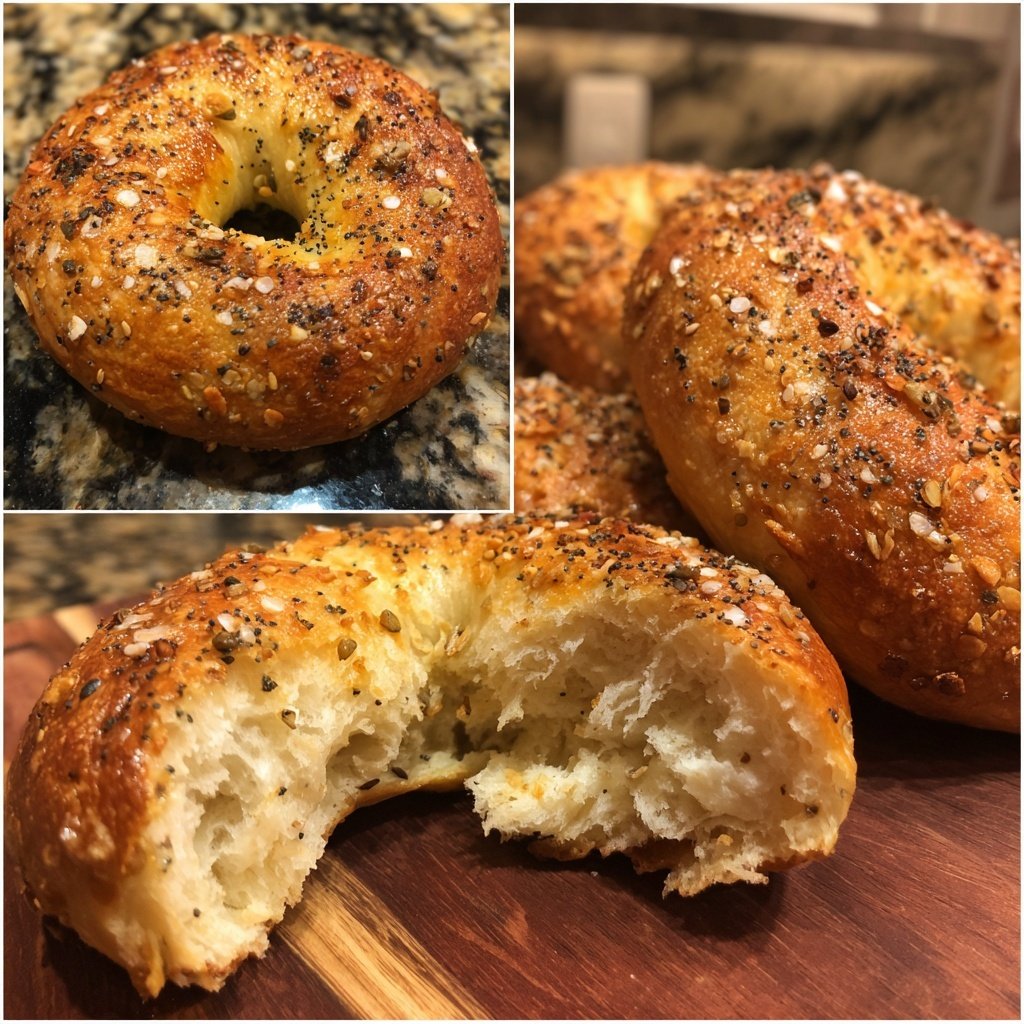 Protein Bagels With Whole Wheat Flour