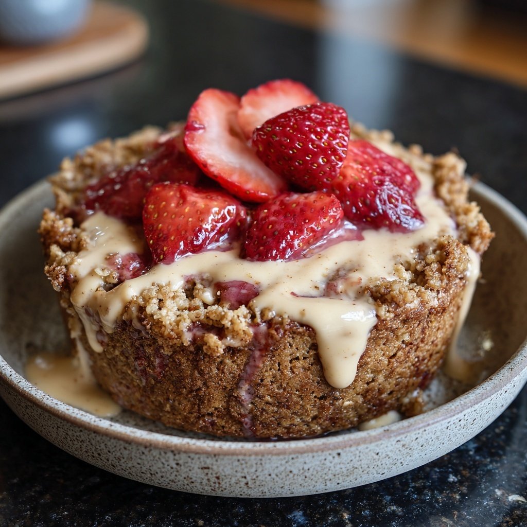 Strawberry Cheesecake Oatmeal