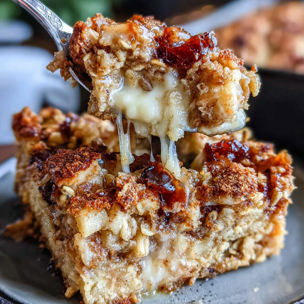 Baked Oatmeal With Apples And Cinnamon